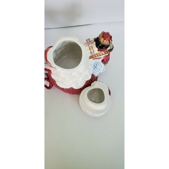 2001 "St. Nicholas" Teapot In Box Santa Claus Avon Christmas Gift Collec… - Picture 5 of 9